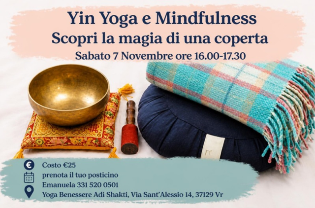 Locandina Yin Yoga